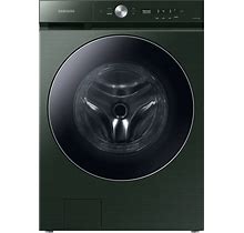 Samsung 5.3-Cu Ft High Efficiency Stackable Steam Cycle Smart Front-Load Washer (Forest Green) ENERGY STAR | WF53BB8900AG