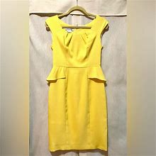 Kay Unger Dresses | Kay Unger | Size 2 | Canary Yellow Dress | Color: Yellow | Size: 2
