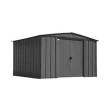 Arrow Classic Steel Storage Shed, 10X12, Charcoal(Charcoal)