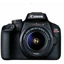 Canon Eos Rebel T100 Digital Slr Camera With 18-55mm Lens Kit