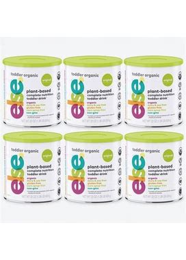 ELSE NUTRITION Organic Toddler Formula For 12-36 Months, Plant-Based, Dairy-Free, Soy Free, Complete Nutrition Drink Made From Whole Foods. Clean