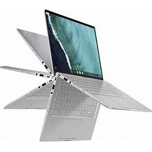 ASUS Chromebook Flip C434 2-In-1 Laptop- 14" Full HD 4-Way Nanoedge Touchscreen, Intel Core M3-8100Y Processor, 8GB RAM, 64GB Emmc Storage, Backlit