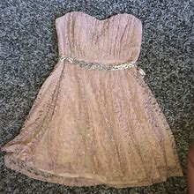 Sequin Hearts Dresses | Sequin Hearts Strapless Dress | Color: Pink | Size: 12