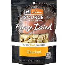 Simply Nourish SOURCE Freeze Dried Dog Treat - Natural, High Protein, Grain Free, Size: 5 Oz, Flavor: Chicken | Petsmart