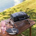 Charbroil Single Burner Table Top Portable Propane Gas Grill Steel In Black/Gray | 13.3 H X 24.8 W X 16.2 D In | Wayfair