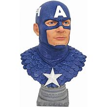 Marvel Captain America Legends In 3D 1:2 Scale Bust
