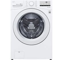 LG WM3400CW 4.5 Cu. Ft. Front Load Washer In White - White - Stainless Steel - Washers & Dryers - Washers - Refurbished - U991361630