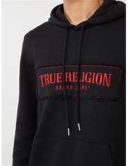 Image result for True Religion Hoodie with Logo On Zipper