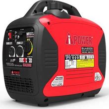 A-Ipower Portable Inverter Generator, 2000W Ultra-Quiet RV Ready, EPA Compliant, Small & Ultra Lightweight For Backup Home Use, Tailgating & Camping