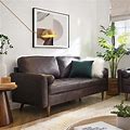 Valour Small Living Leather Sofa, Brown By Ashley, Furniture > Living Room > Sofas > Sofas