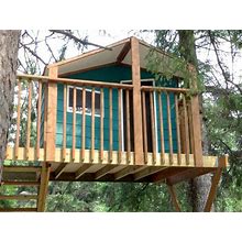 Zelkova Treehouse - Plans To Build In Two Trees Or Free Standing