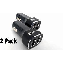 Iclever 3 Pack Boostdrive 24W Dual Usb Car Charger (2.4A +2.4 A) Usb