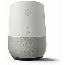 Google Home Smart Speaker With Google Assistant Chalk White Slate