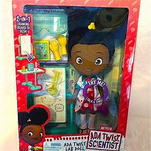 Just Play Toys | Ada Twist, Scientist. Lab Doll. Brand New. | Color: Brown/Red | Size: Two In One Drawing Board To Desk.