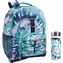 Oceana Tie Dye Small Backpack & Slim Water Bottle Bundle