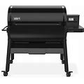 Weber Smokefire EPX6 Wood Fired Pellet Grill, Stealth Edition Large