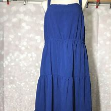 Ava & Viv Dresses | Nwt Ava & Viv 3X Blue Tiered Summer Dress | Color: Blue | Size: 3X