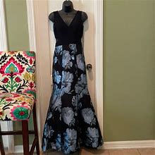 Xscape Dresses | Xscape Dress | Color: Black/Blue | Size: 4
