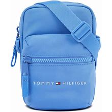 Tommy Hilfiger Junior - Small Essential Reporter Crossbody Bag - Kids - Recycled Polyester - One Size - Blue