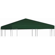 Moobody 10 X 10 ft Garden Gazebo Top Cover Canopy Sun Shade Replacement Cover For 10 X 10 Party Wedding Tent BBQ Camping Shelter Waterproof Pavilion Cater Outdoor Events Green