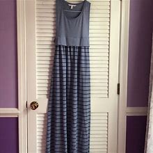 Victoria's Secret Dresses | Vs Maxi Dress With Pockets! Nwot | Color: Blue | Size: Xs