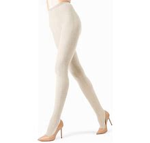 Memoi Toronto Cable Sweater Cotton Blend Tights