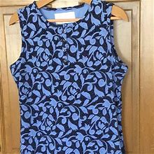 Liz Claiborne Dresses | Liz Claiborne Knit Maxi Tank Dress | Color: Blue | Size: Lp