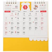 Cartoon Calendar Desktop Lovely Calendar Monthly Calendar Desk Paper Calendar