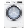 Bosch 800 Series 24 in. 2.2 Cu. Ft. 240-Volt White With Chrome Accents High-Efficiency Front Load Smart Washer, ENERGY STAR