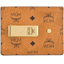 MCM - Money-Clip Compact Cardholder - Men - Canvas - One Size - Brown