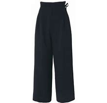 Carolina Herrera Women's High-Waist Cropped Pants - Black - Size 8