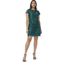 Adrianna Papell Women's Lace A Line Shift Dress