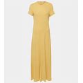 Toteme - Toteme Jersey Maxi Dress Yellow XS