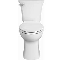 American Standard Edgemere White Elongated Chair Height 2-Piece Watersense Soft Close Toilet 12-In Rough-In 1.28-GPF | 765AA101.020