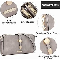 CLUCI Small Clutch Purse Crossbody Handbags For Women Shoulder Bags With Flap Card Holder Wallet