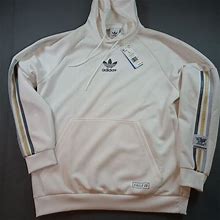 Adidas Originals Hoodie Mens Large White Gold Chile 20 Pullover HD8295. Adidas. White. Hoodies & Sweatshirts.