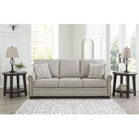 Ashley Gaelon Dune Sofa, Beige Casual Couches From Coleman Furniture