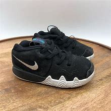 Nike Kyrie 4 Td Black White Toddler Size 6C Basketball Sneakers Aa2899