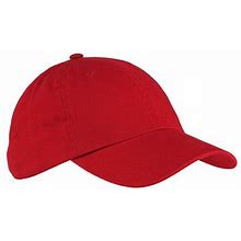 Big Accessories / Bagedge Big Accessories Washed Unconstructed Cap - Red - One Smallize