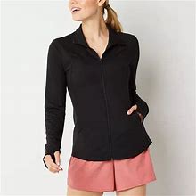 Xersion Everultra-Lite Womens Lightweight Softshell Jacket | Black | Womens Medium | Coats + Jackets Softshell Jackets