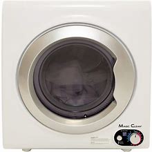2.6 Cu. Ft. Ventless Compact Electric Dryer In White