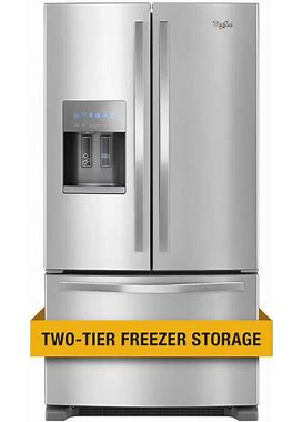 25 Cu. Ft. French Door Refrigerator In Fingerprint-Resistant Stainless Steel