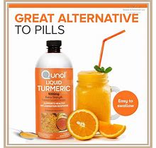 Qunol Liquid Turmeric Curcumin Supplement With Black Pepper, 1000Mg Joint Health