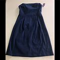 Old Navy Dresses | Old Navy Strapless Knit Blue Dress Stretch S New | Color: Blue | Size: S