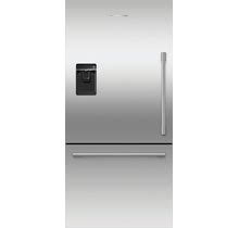 Fisher & Paykel - Active Smart 17.1 Cu Ft Bottom Freezer Refrigerator With Ice & Water - Stainless Steel