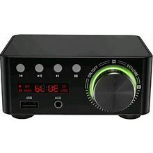Sound Amplifiers Hifi Bt5.0 Digital Amplifier, Stereo Audio Amp, 100W Dual Channel Sound , USB TF Card Players