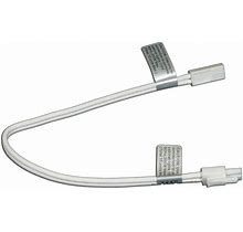 American Lighting 12" Linking Cable For MVP LED Puck Lights, 120 Volt - White - ALLVPEX12WH-B - Fixtures - Accessories - Cables At Bulbs.Com