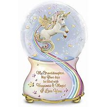 The Bradford Exchange My Granddaughter, You Are Magical Musical Glitter Globe