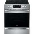 Frigidaire - Gallery 5.4 Cu. Ft. Freestanding Electric Air Fry Range With Self And Steam Clean - Stainless Steel