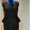 Deb Dresses | Women Plus Peplum Dress | Color: Black | Size: 2X